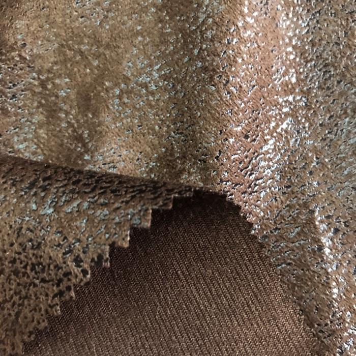 Bronzing Warp Suede