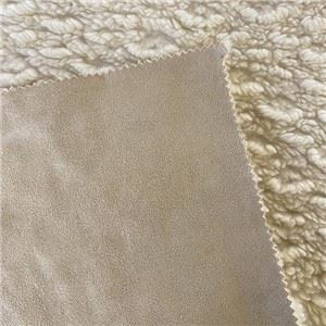 Da lộn với vải lông gợn nước