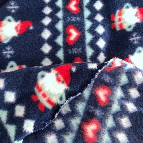 SNOW PRINT POLAR FLEECE